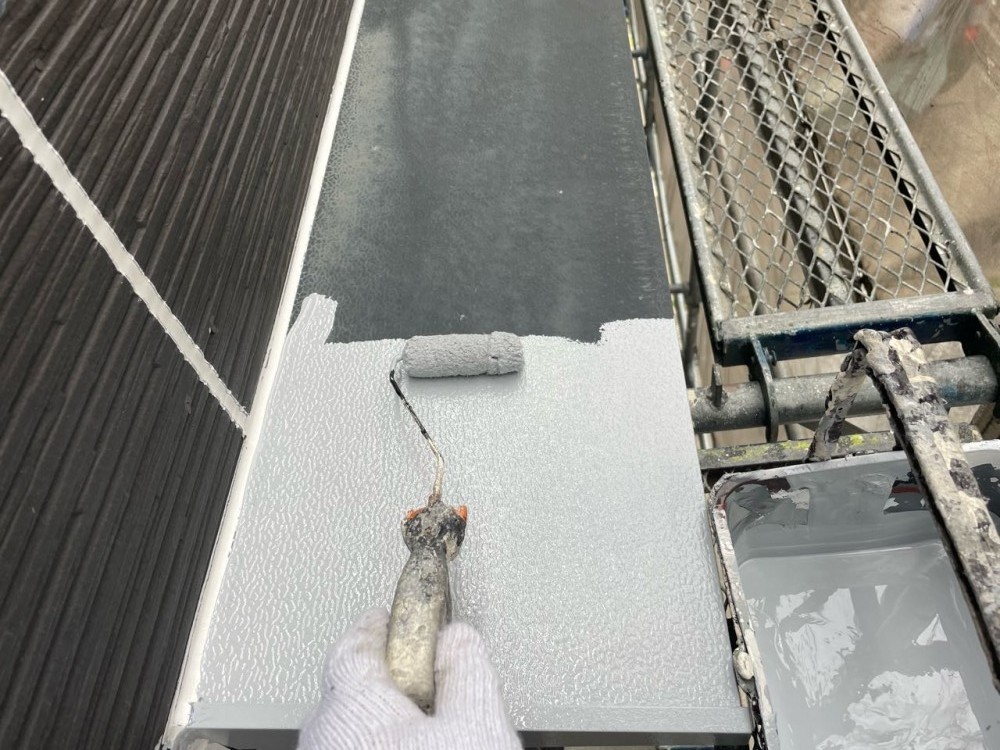 下塗りです。