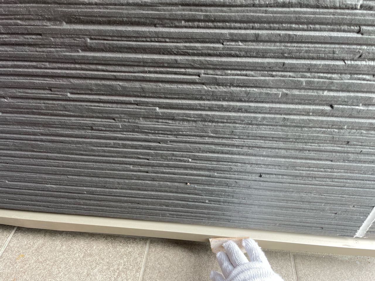 ケレン作業です。
