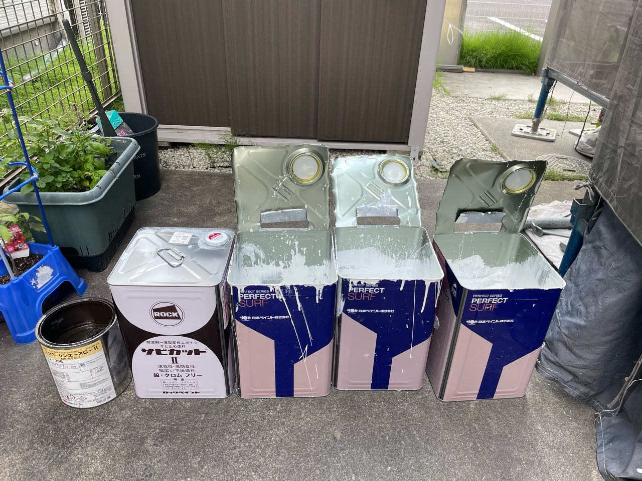 材料検収です。