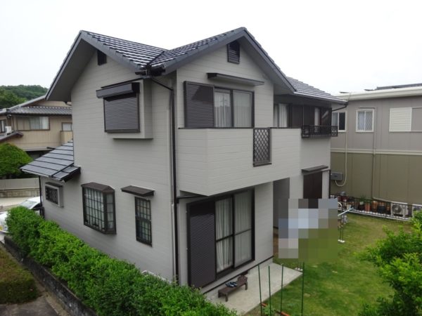 築34年の建物　外壁塗装･ 屋根塗装施工事例　豊田市五ケ丘 M様邸