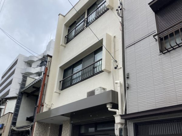 築40年の3階建て　外壁塗装･ 屋上防水施工事例　名古屋市西区 T様邸