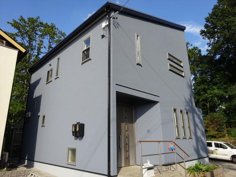 築11年　岡崎市牧平町 O様邸 屋根外壁塗装･ ベランダ防水施工事例　リフォームスタジオニシヤマ