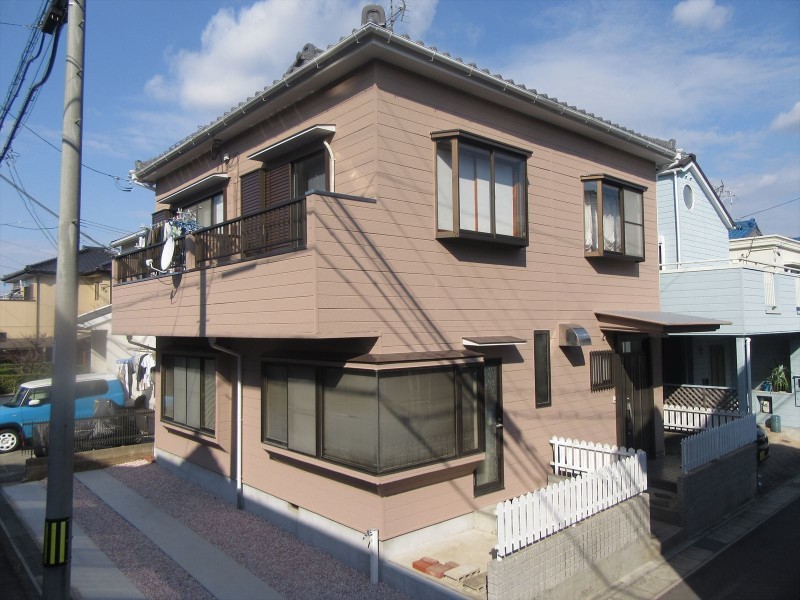 築35年岡崎市美合町 A様邸 外壁塗装･ ベランダ防水, 屋根漆喰施工事例　リフォームスタジオニシヤマ