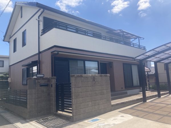 トヨタホーム様施工のお住まいの屋根外壁塗装施工事例 豊田市渡刈町 T様邸 リフォームスタジオニシヤマ