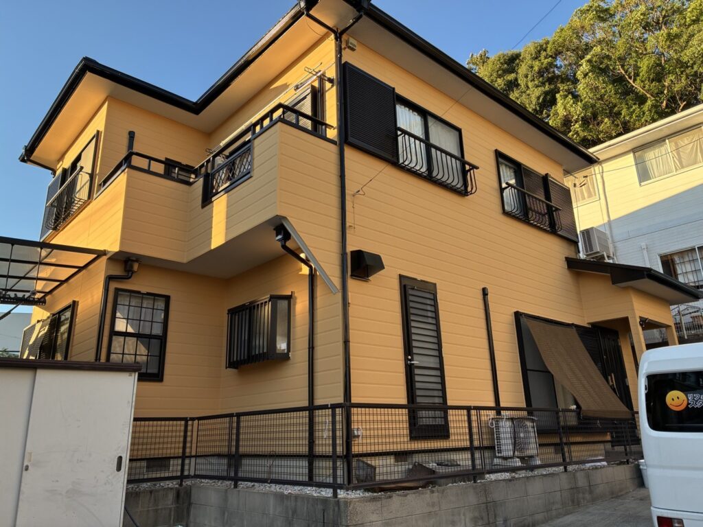 豊田市中根町 K様邸 外壁塗装・ベランダ防水・屋根塗装施工事例