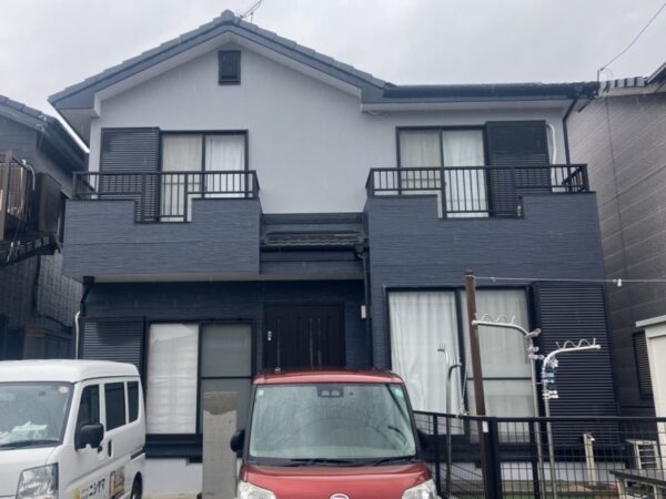 和光地所様施工のお住まいの岡崎市北野町 N様邸 外壁塗装・ベランダ防水・屋根塗装・防蟻工事施工事例