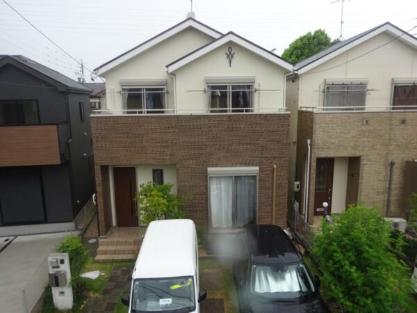 フジケン様施工のお住まいの岡崎市中園町  N様邸 外壁塗装・ベランダ防水・屋根塗装施工事例