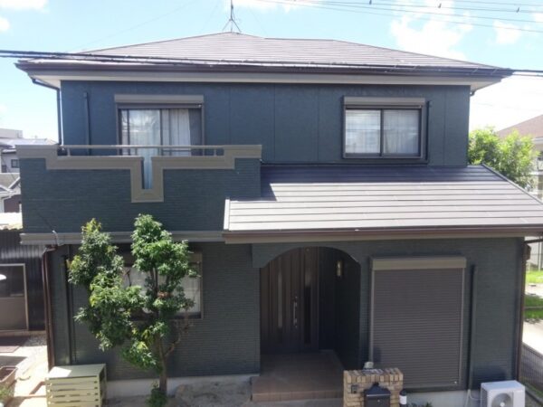 岡崎市若松町 K様邸 外壁塗装・ベランダ防水施工事例　リフォームスタジオニシヤマ