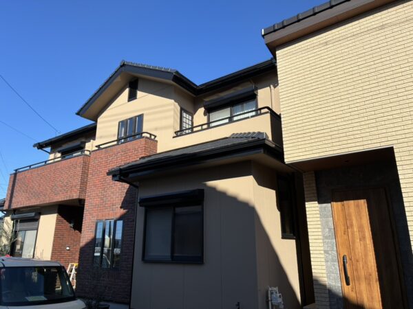 日本ハウス様施工のお住まいの知立市八橋町 S様邸 外壁塗装・ベランダ防水施工事例