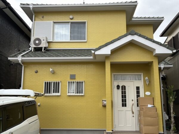 東洋地所様施工のお住まいの岡崎市法性寺町 O様邸 外壁塗装・ベランダ防水施工事例