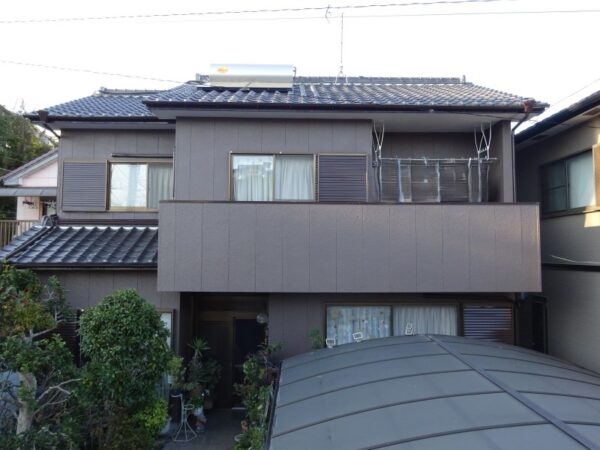 岡崎市大西町 A様邸 外壁塗装施工事例　リフォームスタジオニシヤマ