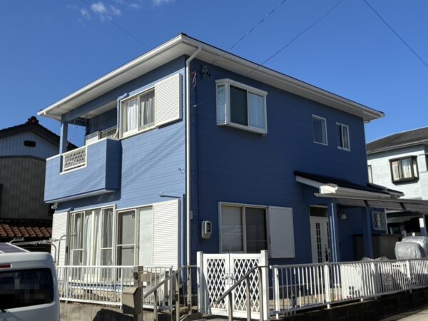 ニッポウ様施工のお住まいの豊田市野見山町 S様邸 外壁塗装・ベランダ防水・屋根カバー工法施工事例