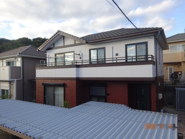 トヨタすまいるライフ様施工のお住まいの豊田市乙部ケ丘 U様邸 外壁塗装施工事例