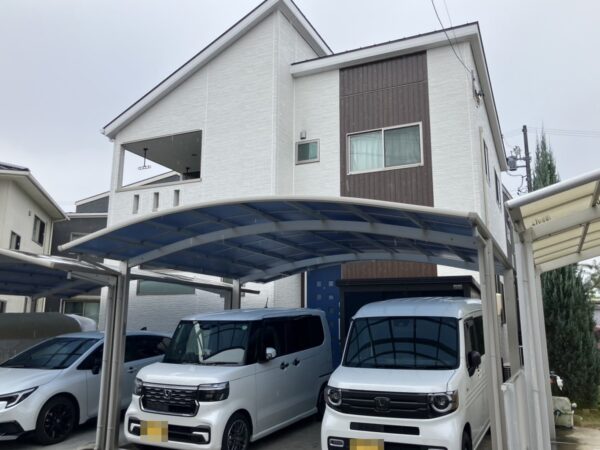 吉川住建様施工のお住まいの岡崎市西蔵前町 S様邸 外壁塗装施工事例