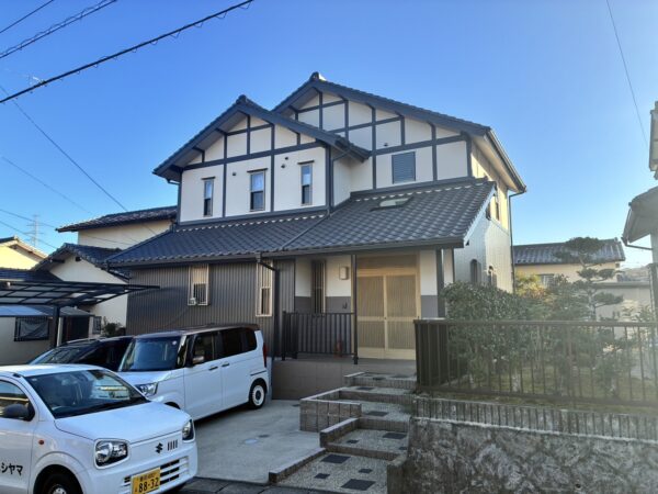 飛騨金山の家様施工のお住まいの豊田市古瀬間町 T様邸 外壁塗装・防蟻工事・給湯器取替工事施工事例