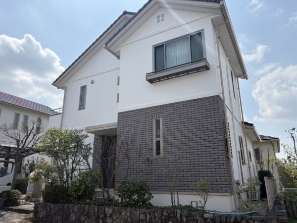 トヨタホーム様施工のお住まいの日進市折戸町 F様邸 外壁塗装・ベランダ防水施工事例