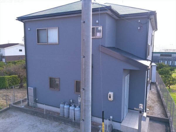 蒲郡市 水竹町 S様邸 外壁塗装・屋根塗装施工事例　リフォームスタジオニシヤマ