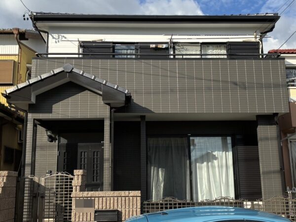 一般工務店様施工のお住まいの刈谷市東刈谷町 M様邸 外壁塗装施工事例　