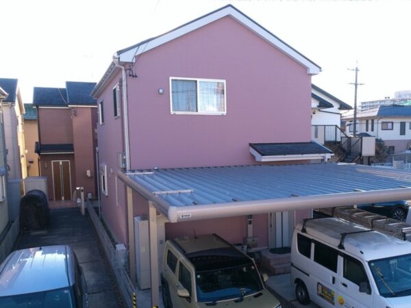 アイディホーム様施工のお住まいの岡崎市 栄町 Y様邸 外壁塗装・ベランダ防水・内装工事施工事例