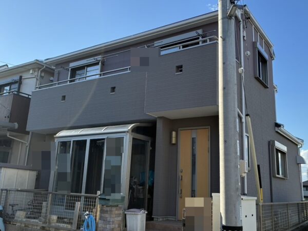 一般工務店様施工のお住まいの知立市新林町 K様邸 外壁塗装・屋根カバー工法施工事例