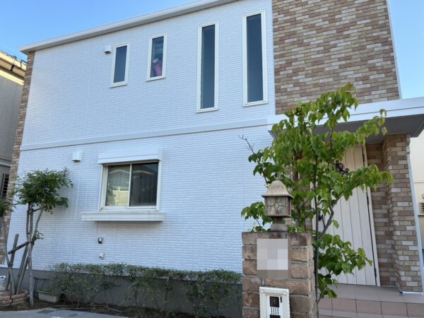 トヨタホーム様施工のお住まいの知立市八橋町 O様邸 外壁塗装・屋上防水施工事例
