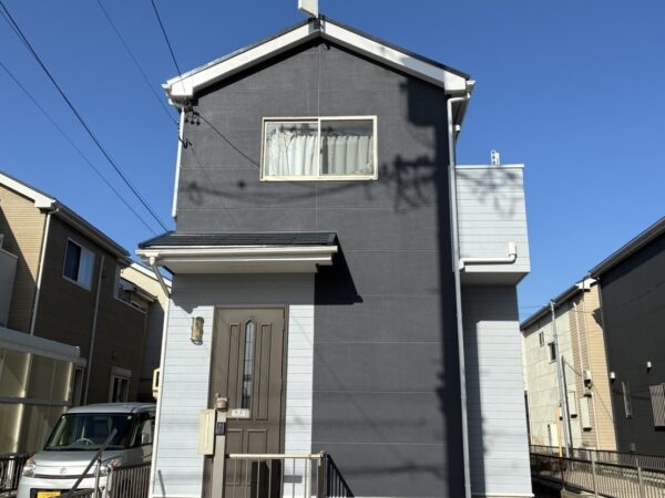 一般工務店様施工のお住まいの高浜市沢渡町 N様邸 外壁塗装・ベランダ防水・屋根塗装施工事例　