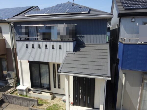 一般工務店様施工のお住まいの豊橋市 弥生町  I様邸 屋根カバー工法施工事例