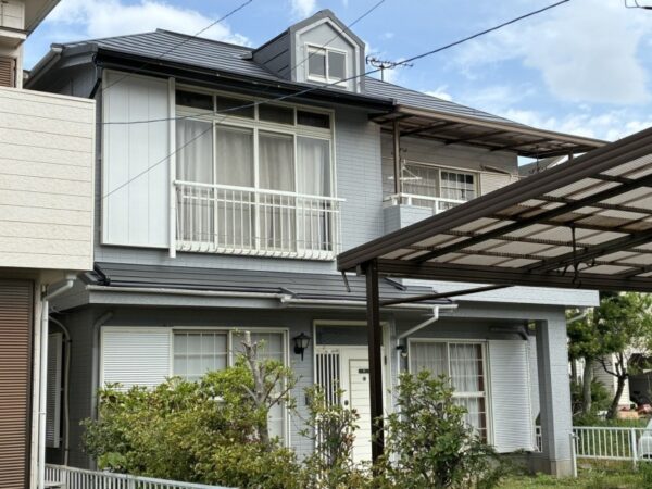 西尾市熊味町  S様邸 外壁塗装・屋根カバー工法施工事例　リフォームスタジオニシヤマ