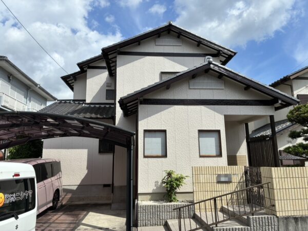 豊田市巴町 S様邸 外壁塗装・屋根漆喰施工事例　リフォームスタジオニシヤマ