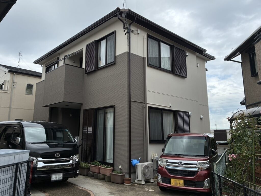 豊田市永覚新町 K様邸 外壁塗装施工事例　リフォームスタジオニシヤマ