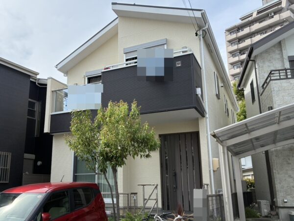 玉善様施工のお住まいの愛知郡東郷町 T様邸 外壁塗装・屋根塗装施工事例　