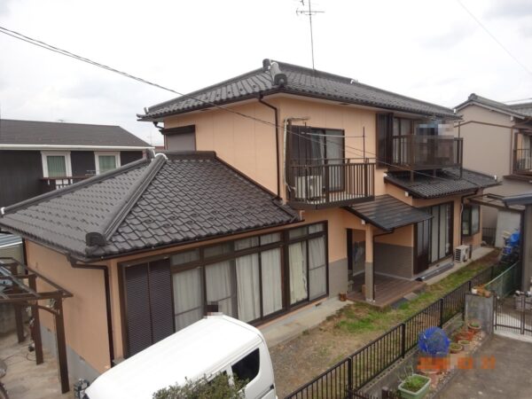 春日井市勝川町 S様邸 外壁塗装・屋根塗装施工事例　リフォームスタジオニシヤマ