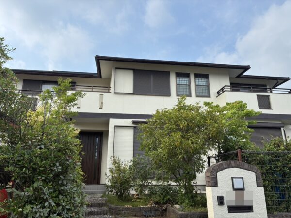 大栄住宅様施工のお住まいの豊田市乙部ケ丘 S様邸 外壁塗装・ベランダ防水・屋根カバー工法・付帯部板金施工事例