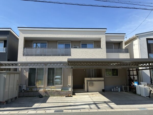 玉善様施工のお住まいの豊橋市高洲町  T様邸 外壁塗装・ベランダ防水・防蟻工事施工事例