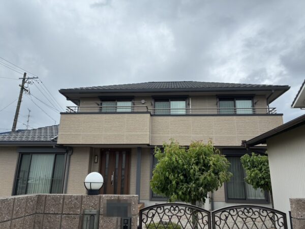 積水ハウス様施工のお住まいの丹羽郡扶桑町 I様邸 外壁塗装・ベランダ防水施工事例