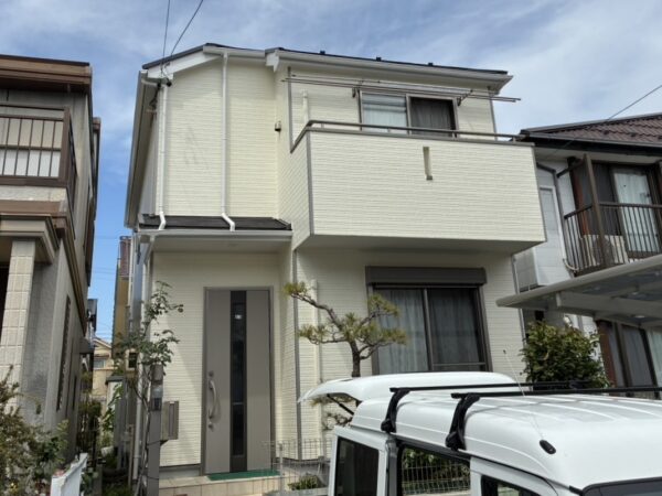 みよし市東山台 K様邸 外壁塗装・ベランダ防水施工事例　リフォームスタジオニシヤマ